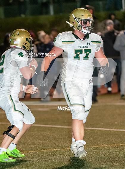 Thumbnail 3 in Bishop Feehan vs King Philip Regional (MIAA Division 2 Final Four) photogallery.