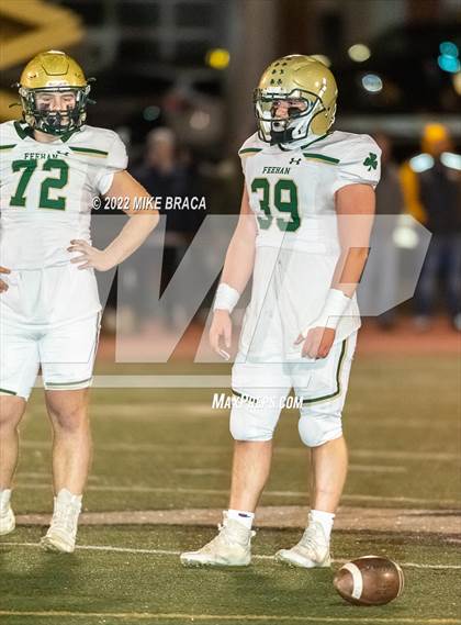 Thumbnail 1 in Bishop Feehan vs King Philip Regional (MIAA Division 2 Final Four) photogallery.