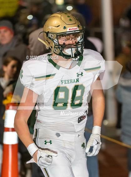 Thumbnail 1 in Bishop Feehan vs King Philip Regional (MIAA Division 2 Final Four) photogallery.