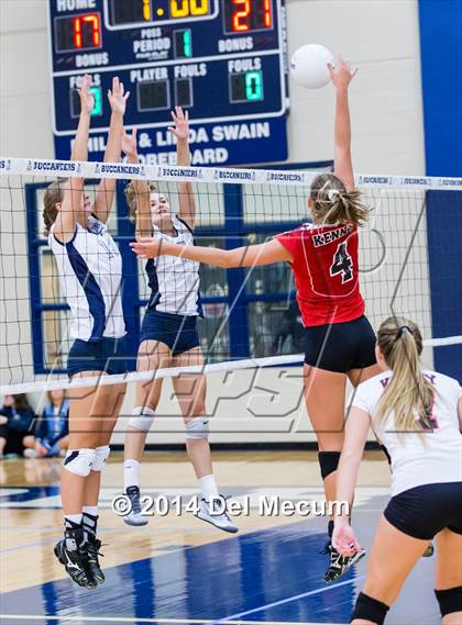 Thumbnail 3 in Berkeley Prep vs. Bishop Kenny (Berkeley Premier) photogallery.
