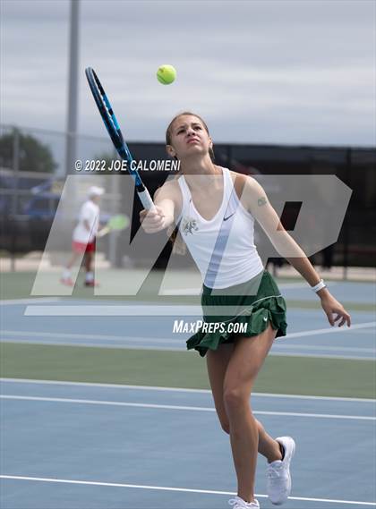 Thumbnail 3 in Sharyland vs Prosper (UIL 5A Boys Singles State Quarterfinal) photogallery.