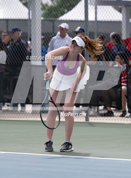 Thumbnail 3 in Sharyland vs Prosper (UIL 5A Boys Singles State Quarterfinal) photogallery.