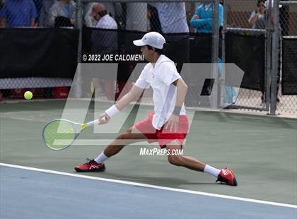 Thumbnail 1 in Sharyland vs Prosper (UIL 5A Boys Singles State Quarterfinal) photogallery.