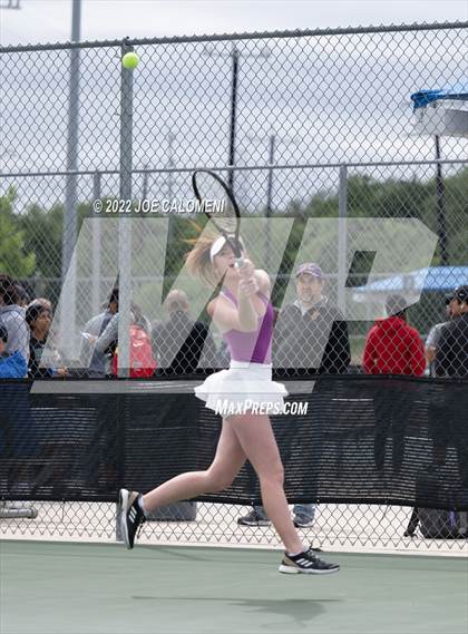 Thumbnail 2 in Sharyland vs Prosper (UIL 5A Boys Singles State Quarterfinal) photogallery.