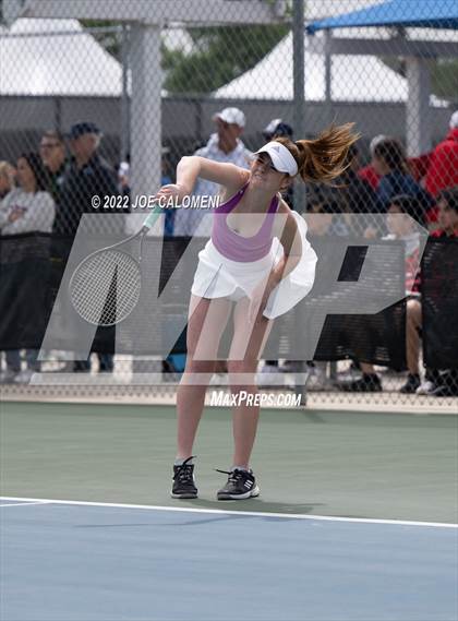 Thumbnail 2 in Sharyland vs Prosper (UIL 5A Boys Singles State Quarterfinal) photogallery.