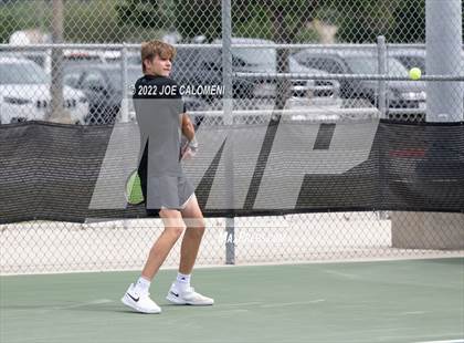 Thumbnail 2 in Sharyland vs Prosper (UIL 5A Boys Singles State Quarterfinal) photogallery.