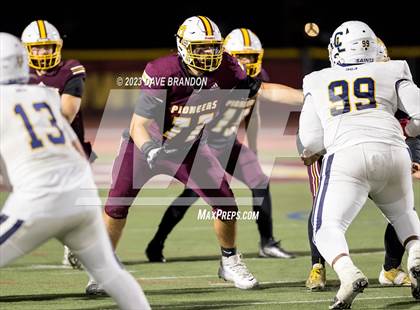 Thumbnail 1 in Crean Lutheran @ Simi Valley (CIF SS D6 Quarterfinals) photogallery.