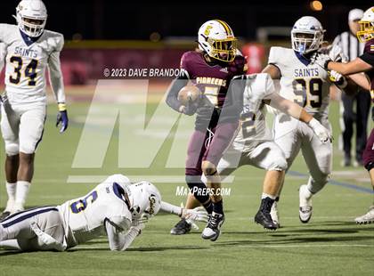 Thumbnail 1 in Crean Lutheran @ Simi Valley (CIF SS D6 Quarterfinals) photogallery.
