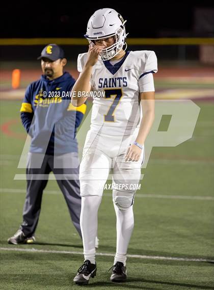 Thumbnail 1 in Crean Lutheran @ Simi Valley (CIF SS D6 Quarterfinals) photogallery.