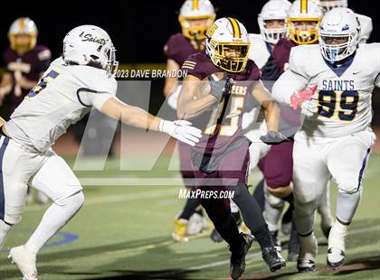 Thumbnail 3 in Crean Lutheran @ Simi Valley (CIF SS D6 Quarterfinals) photogallery.