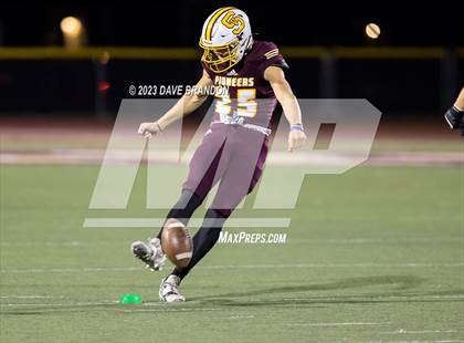 Thumbnail 2 in Crean Lutheran @ Simi Valley (CIF SS D6 Quarterfinals) photogallery.
