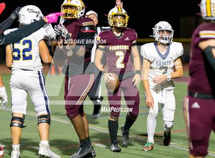 Thumbnail 2 in Crean Lutheran @ Simi Valley (CIF SS D6 Quarterfinals) photogallery.