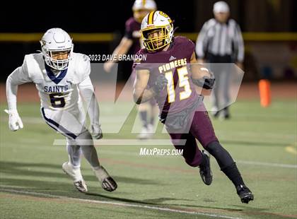 Thumbnail 1 in Crean Lutheran @ Simi Valley (CIF SS D6 Quarterfinals) photogallery.