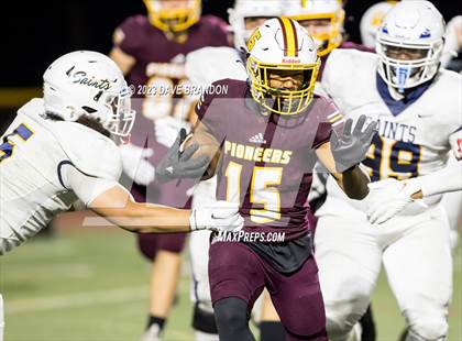 Thumbnail 1 in Crean Lutheran @ Simi Valley (CIF SS D6 Quarterfinals) photogallery.