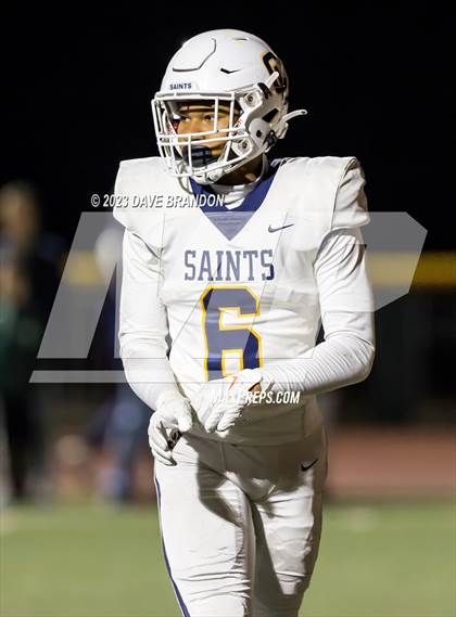Thumbnail 1 in Crean Lutheran @ Simi Valley (CIF SS D6 Quarterfinals) photogallery.