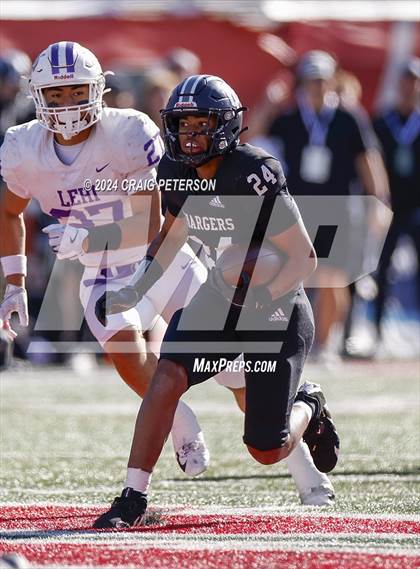 Thumbnail 3 in Corner Canyon vs. Lehi (UHSAA 6A Semifinal) photogallery.