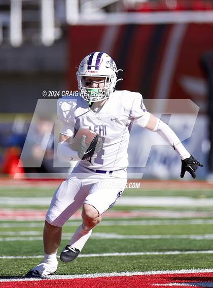 Thumbnail 3 in Corner Canyon vs. Lehi (UHSAA 6A Semifinal) photogallery.