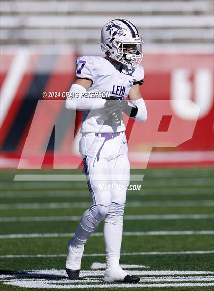 Thumbnail 1 in Corner Canyon vs. Lehi (UHSAA 6A Semifinal) photogallery.