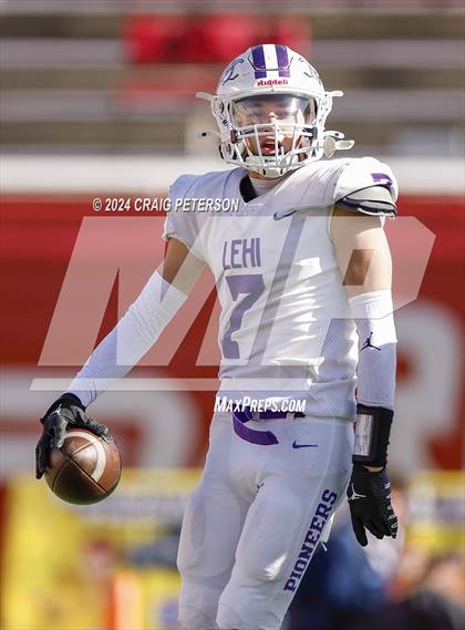 Thumbnail 2 in Corner Canyon vs. Lehi (UHSAA 6A Semifinal) photogallery.