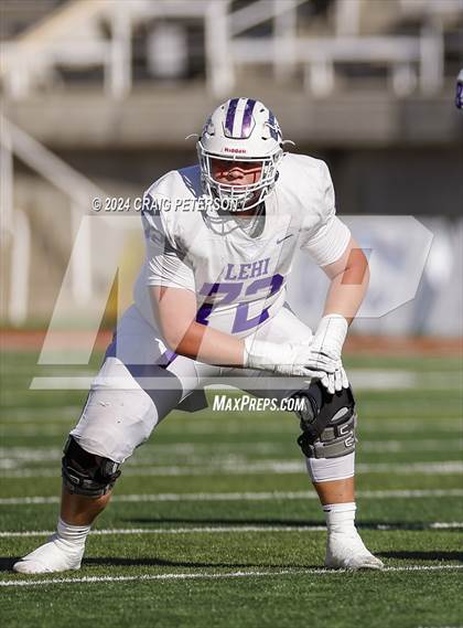 Thumbnail 3 in Corner Canyon vs. Lehi (UHSAA 6A Semifinal) photogallery.
