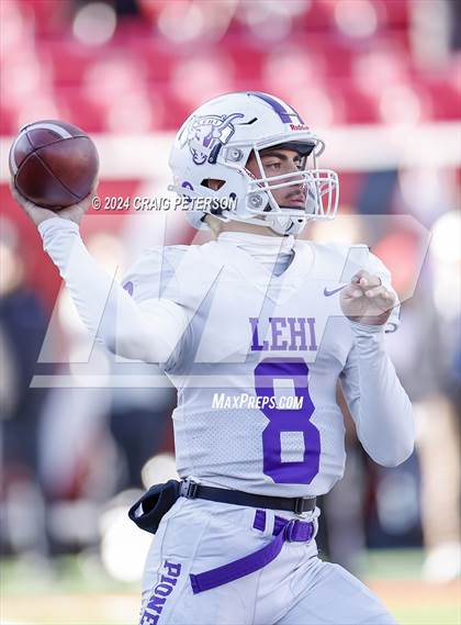 Thumbnail 3 in Corner Canyon vs. Lehi (UHSAA 6A Semifinal) photogallery.