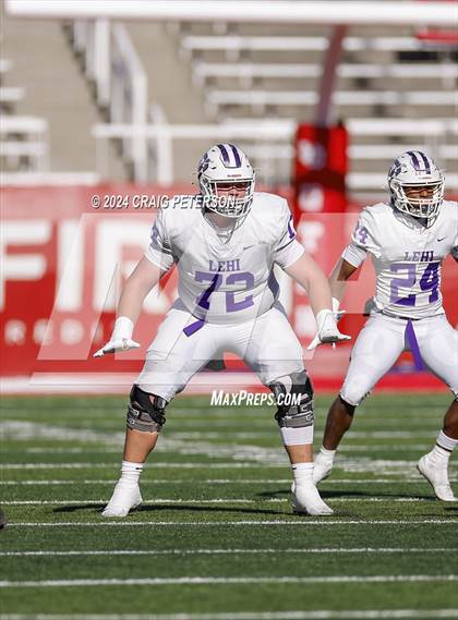 Thumbnail 2 in Corner Canyon vs. Lehi (UHSAA 6A Semifinal) photogallery.