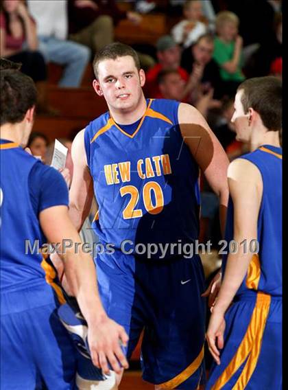 Thumbnail 3 in Holmes vs. Newport Central Catholic (Lloyd Memorial Semi Final) photogallery.
