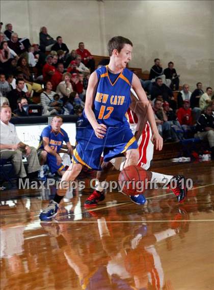 Thumbnail 3 in Holmes vs. Newport Central Catholic (Lloyd Memorial Semi Final) photogallery.