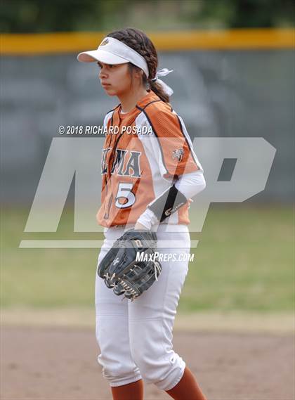 Thumbnail 1 in Clovis East vs. Selma photogallery.