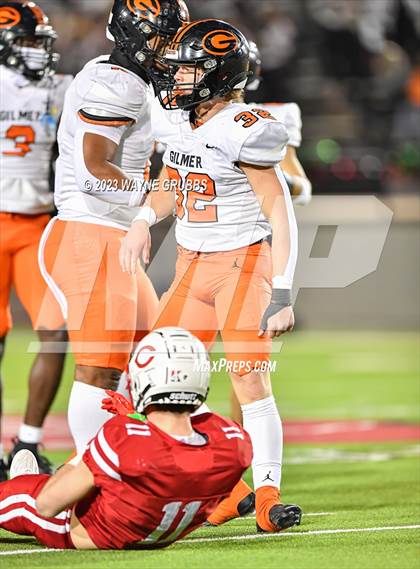 Thumbnail 3 in Gilmer @ Carthage (UIL 4A Region Final) photogallery.