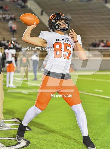 Thumbnail 3 in Gilmer @ Carthage (UIL 4A Region Final) photogallery.