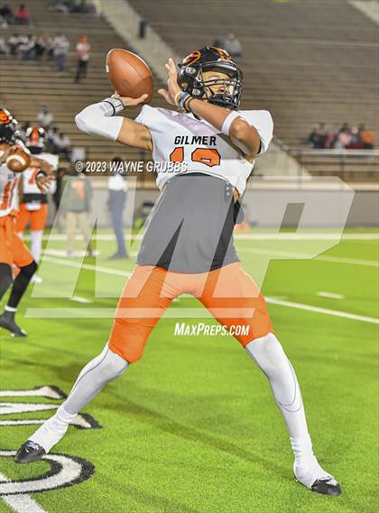 Thumbnail 3 in Gilmer @ Carthage (UIL 4A Region Final) photogallery.