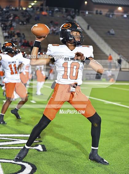 Thumbnail 1 in Gilmer @ Carthage (UIL 4A Region Final) photogallery.