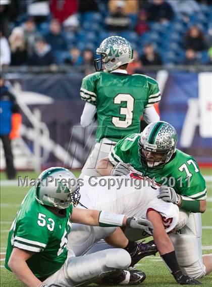 Thumbnail 3 in Mansfield vs. Reading Memorial (MIAA Division II East Final) photogallery.
