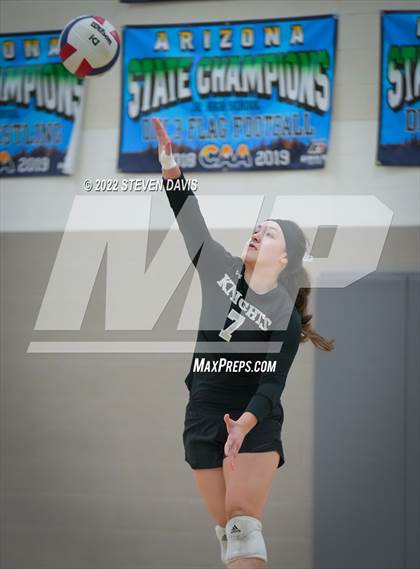Thumbnail 2 in Trivium Prep vs ALA Queen Creek (Spiketown Invitational) photogallery.