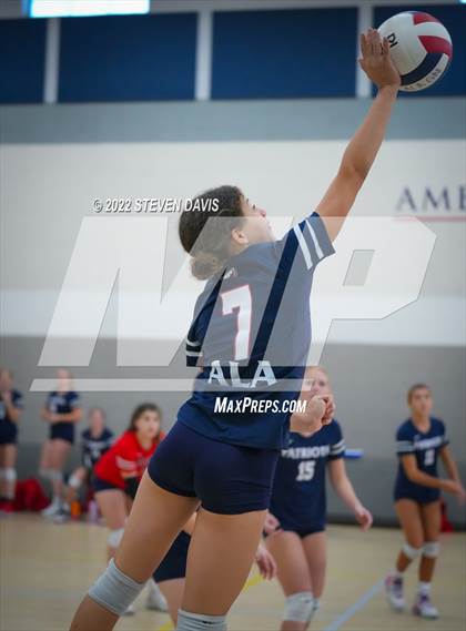 Thumbnail 2 in Trivium Prep vs ALA Queen Creek (Spiketown Invitational) photogallery.