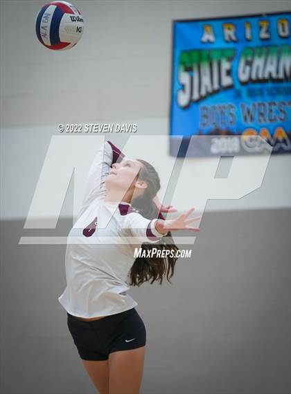 Thumbnail 3 in Trivium Prep vs ALA Queen Creek (Spiketown Invitational) photogallery.