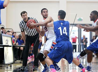 Thumbnail 3 in St. Joseph Notre Dame vs. Capital Christian (CIF NorCal Regional D5 Final) photogallery.
