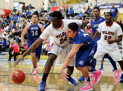 Thumbnail 3 in St. Joseph Notre Dame vs. Capital Christian (CIF NorCal Regional D5 Final) photogallery.