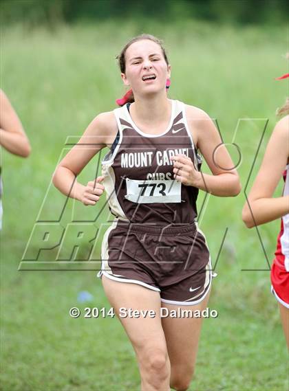 Thumbnail 2 in Mt. Carmel Invitational (Girls) photogallery.