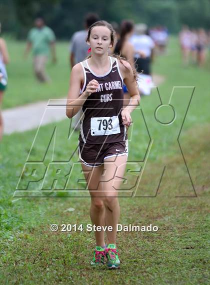Thumbnail 2 in Mt. Carmel Invitational (Girls) photogallery.