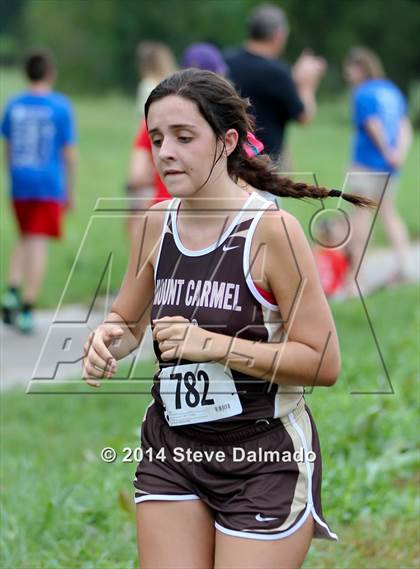 Thumbnail 2 in Mt. Carmel Invitational (Girls) photogallery.