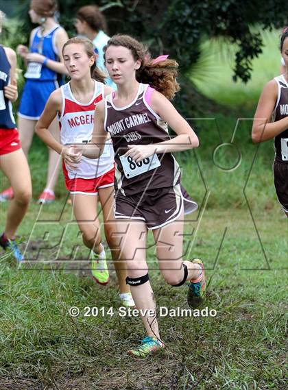 Thumbnail 3 in Mt. Carmel Invitational (Girls) photogallery.