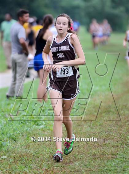 Thumbnail 3 in Mt. Carmel Invitational (Girls) photogallery.