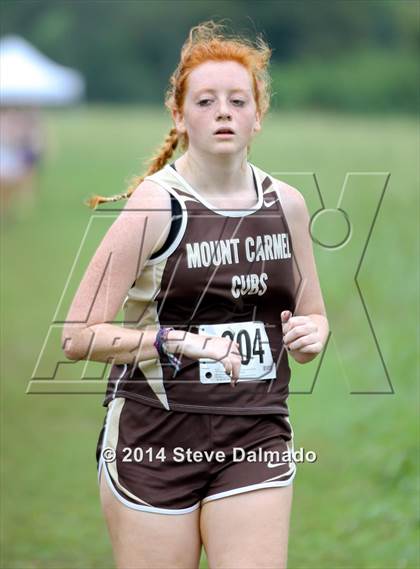Thumbnail 2 in Mt. Carmel Invitational (Girls) photogallery.