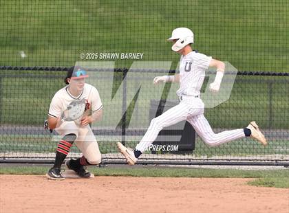 Thumbnail 2 in Indianapolis Cardinal Ritter vs. University IHSAA Class 2A S42 Sectionals Semifinals photogallery.