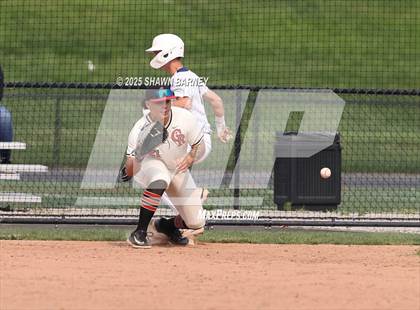 Thumbnail 3 in Indianapolis Cardinal Ritter vs. University IHSAA Class 2A S42 Sectionals Semifinals photogallery.