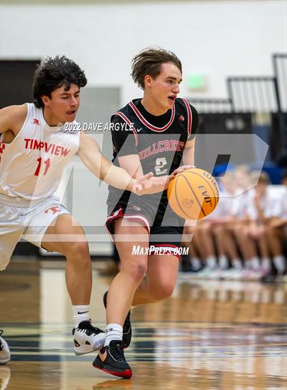 Thumbnail 2 in Hillcrest vs Timpview (Corner Canyon Tournament of Champions) photogallery.