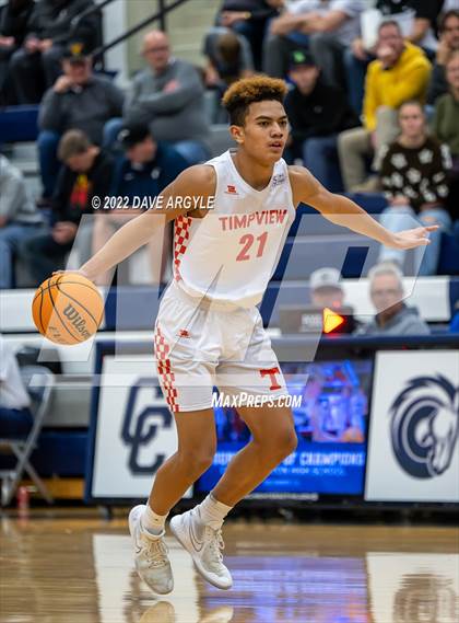 Thumbnail 2 in Hillcrest vs Timpview (Corner Canyon Tournament of Champions) photogallery.