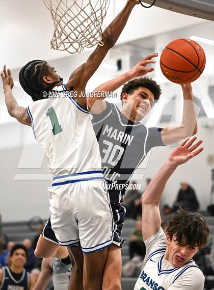 Thumbnail 3 in Marin Catholic vs. Branson (CIF NCS MCAL Semi Final) photogallery.